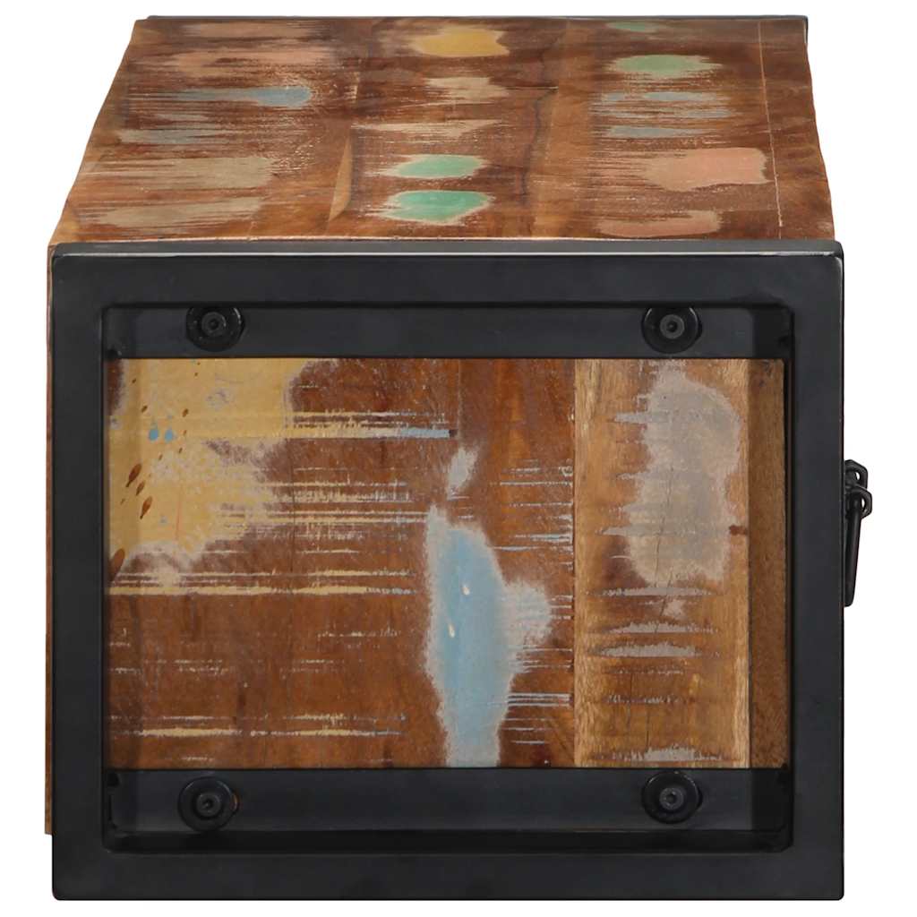 Mobile Porta TV 100x30x25 cm in Legno Massello di Recupero