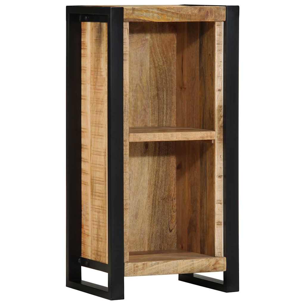 Armadio da Notte Marrone Legno massello di mango