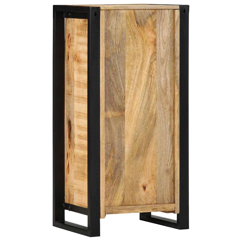 Armadio da Notte Marrone Legno massello di mango