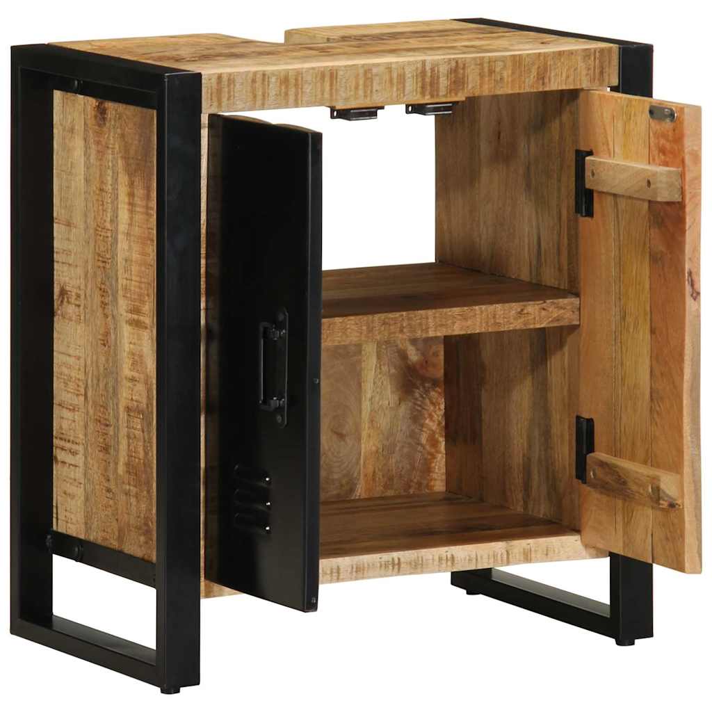 Mobile da Bagno Marrone 55 x 35 x 60 cm Legno di mango massello