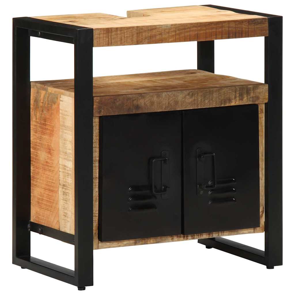 Mobile da Bagno Marrone 55 x 35 x 60 cm Legno di mango massello