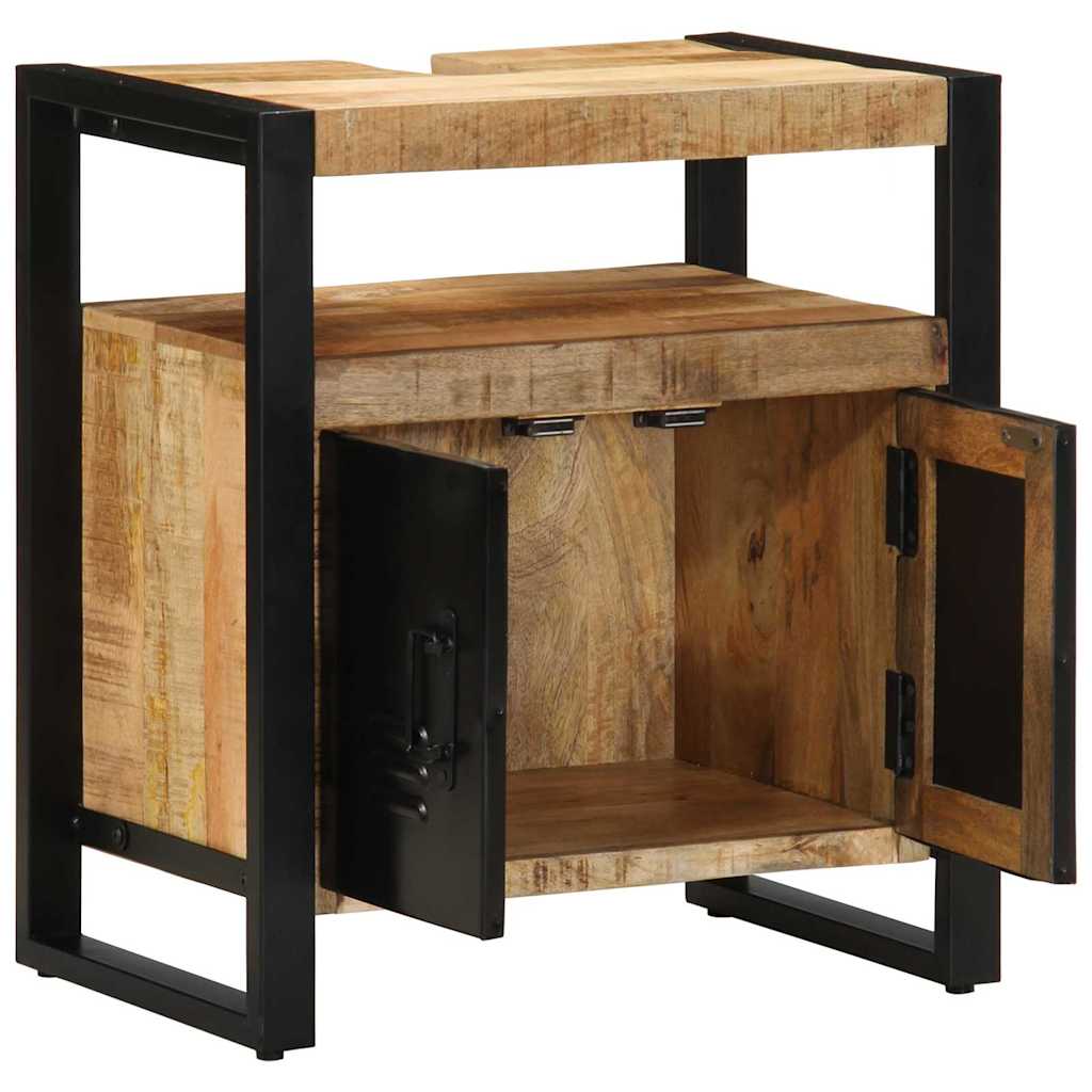 Mobile da Bagno Marrone 55 x 35 x 60 cm Legno di mango massello