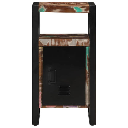 Mobile da Bagno con porta Marrone Legno Recuperato Massello