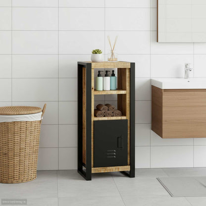 Mobile da Bagno Marrone 40 x 30 x 90 cm Legno di mango massello