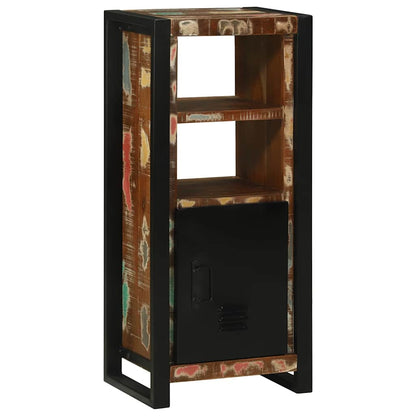 Mobile da Bagno con porta Marrone Legno Recuperato Massello