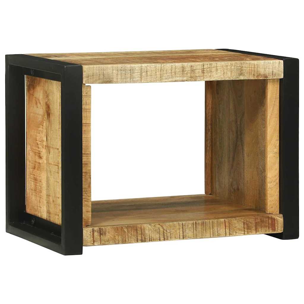 Cubetto da Parete Marrone Legno di mango massello