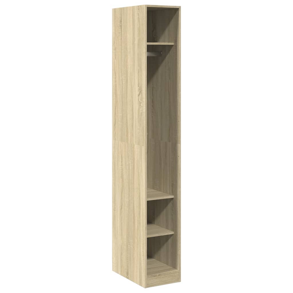 Armadio Rovere Sonoma 30x50x200 cm in Legno Multistrato
