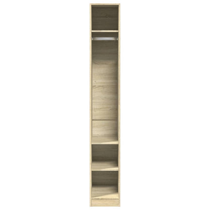 Armadio Rovere Sonoma 30x50x200 cm in Legno Multistrato