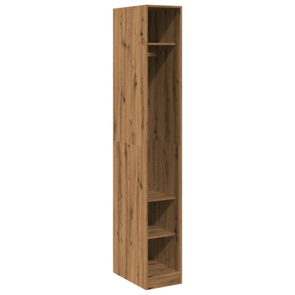 Armadio Rovere Artigianale 30x50x200 cm in Legno Multistrato