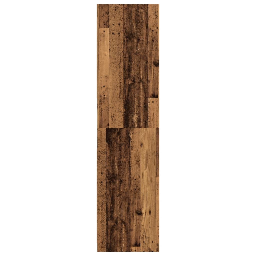 Armadio Legno Antico 80x50x200 cm in Legno Multistrato