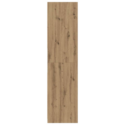Armadio Rovere Artigianale 80x50x200 cm in Legno Multistrato