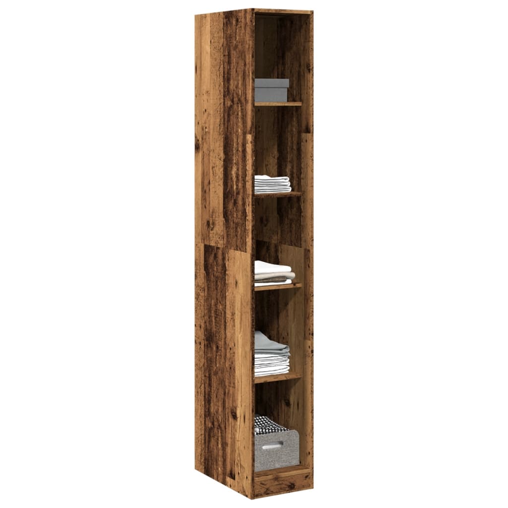 Armadio Legno Antico 30x50x200 cm in Legno tecnico