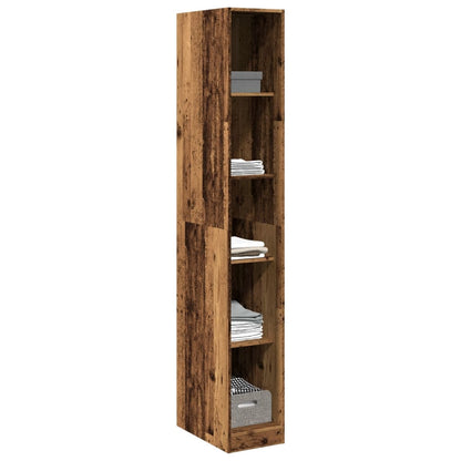 Armadio Legno Antico 30x50x200 cm in Legno tecnico