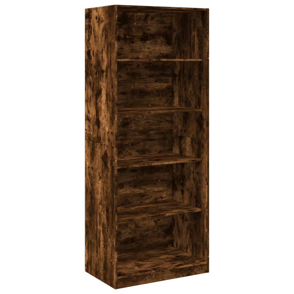 Armadio Rovere Fumo 80x50x200 cm in Legno tecnico