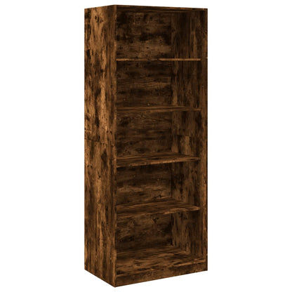 Armadio Rovere Fumo 80x50x200 cm in Legno tecnico