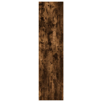 Armadio Rovere Fumo 80x50x200 cm in Legno tecnico