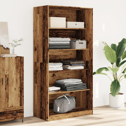 Armadio Legno Antico 100x50x200 cm in Legno tecnico
