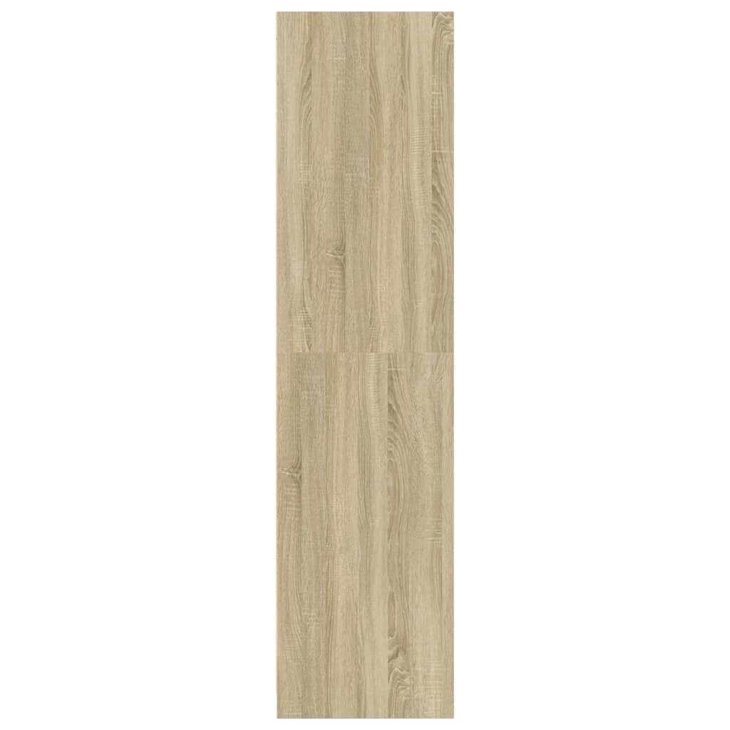 Armadio Rovere Sonoma 80x50x200 cm in Legno Multistrato