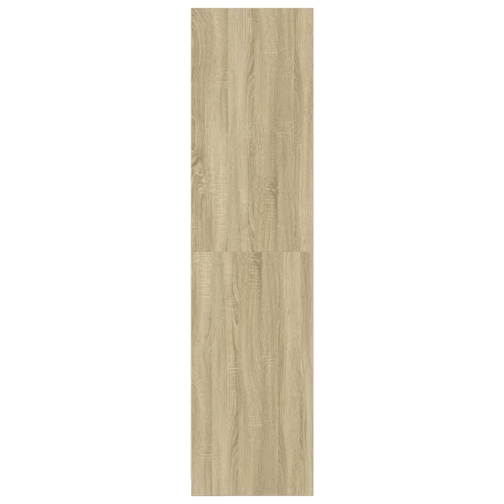 Armadio Rovere Sonoma 80x50x200 cm in Legno Multistrato