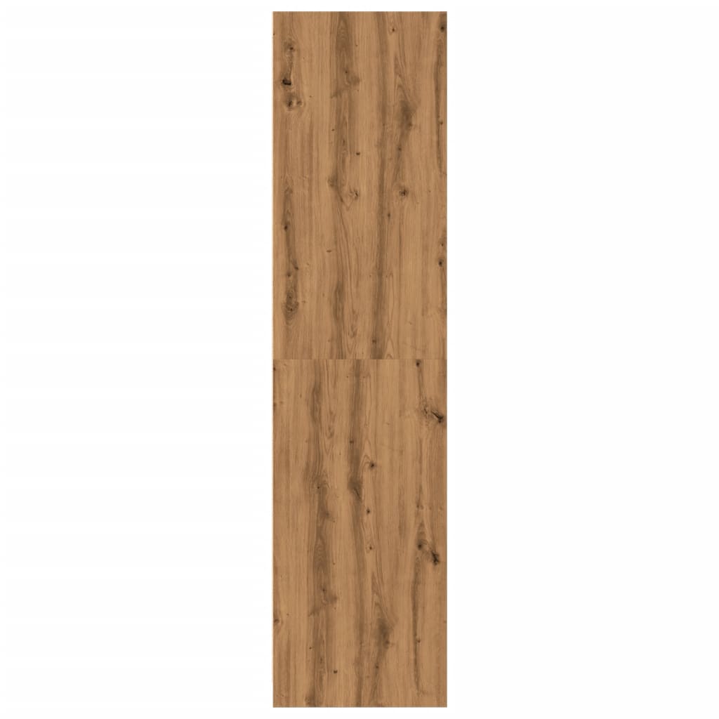 Armadio Rovere Artigianale 80x50x200 cm in Legno Multistrato