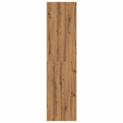Armadio Rovere Artigianale 80x50x200 cm in Legno Multistrato