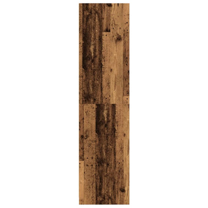 Armadio Legno Antico 100x50x200 cm in Legno Multistrato
