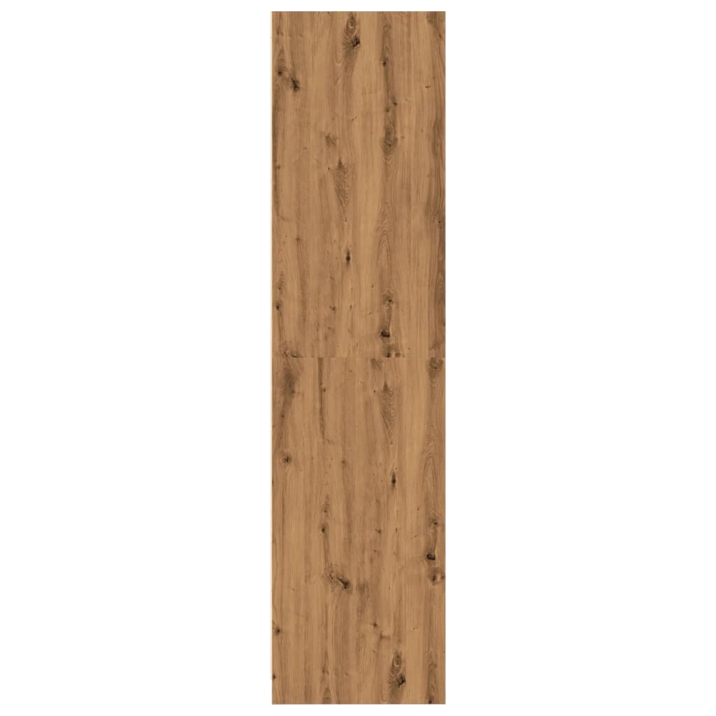 Armadio Rovere Artigianale 100x50x200 cm in Legno Multistrato