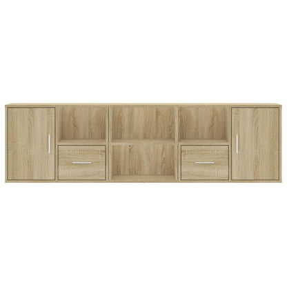 Mobile Angolare Rovere Sonoma 160x40x45 cm in Truciolato