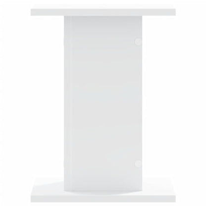 Supporti per Piante 2 pz Bianchi 30x30x40cm Legno Multistrato