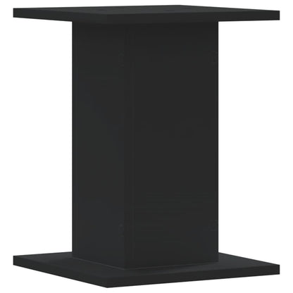 Supporti per Piante 2 pz Neri 30x30x40 cm Legno Multistrato