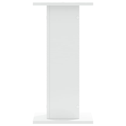 Supporti per Piante 2 pz Bianchi 30x30x60 cm Legno Multistrato