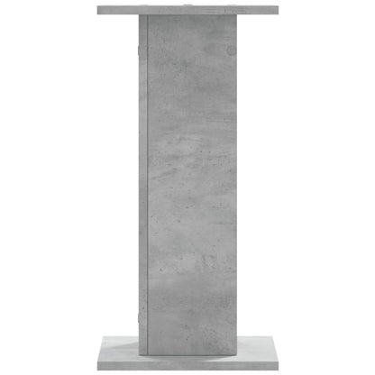 Supporti per Piante 2 pz Grigio Cemento 30x30x60 cm Truciolato