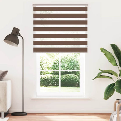 Tenda a Rullo Zebra Larghezza Tessuto 120,9 cm Poliestere