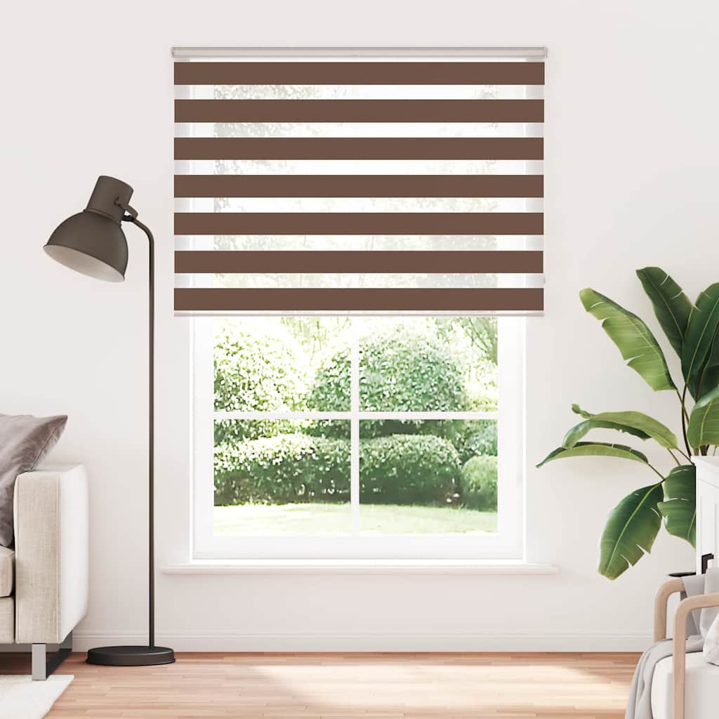 Tenda a Rullo Zebra Larghezza Tessuto 160,9 cm Poliestere