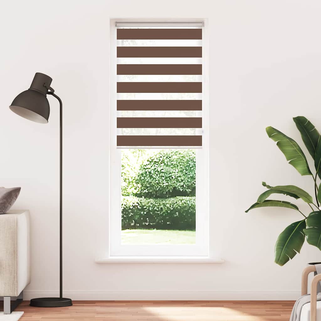 Tenda a Rullo Zebra Larghezza Tessuto 65,9 cm Poliestere