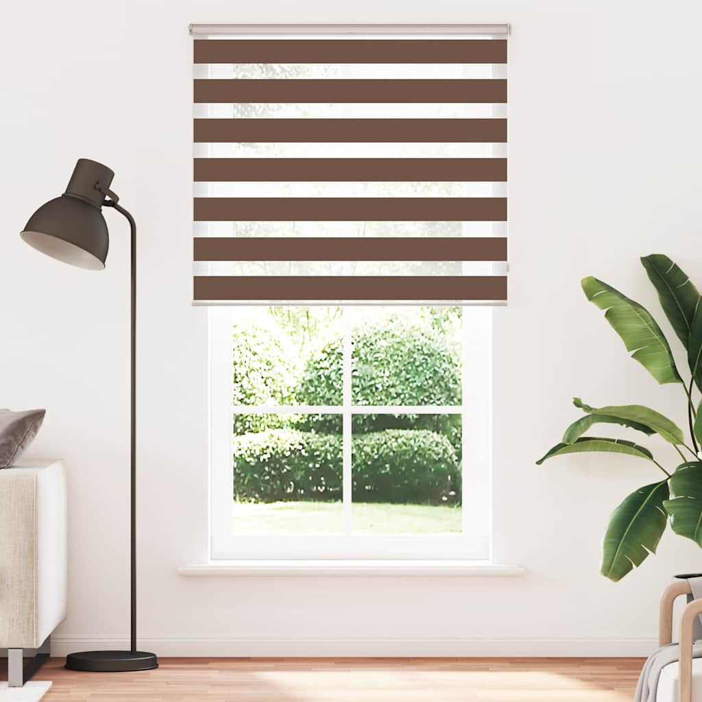 Tenda a Rullo Zebra Larghezza Tessuto 120,9 cm Poliestere