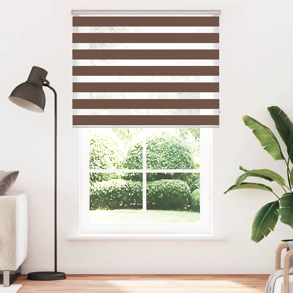 Tenda a Rullo Zebra Larghezza Tessuto 135,9 cm Poliestere