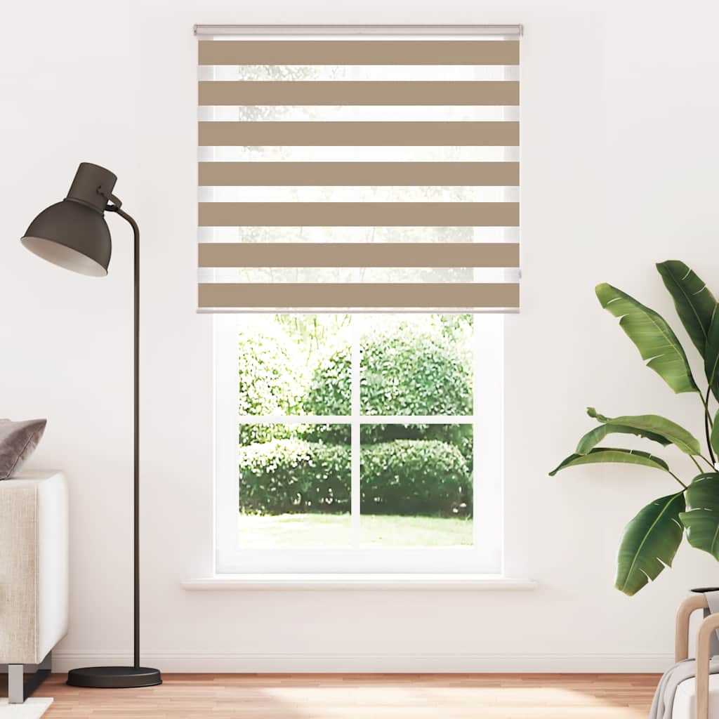 Tenda a Rullo Zebra Larghezza Tessuto 125,9 cm Poliestere