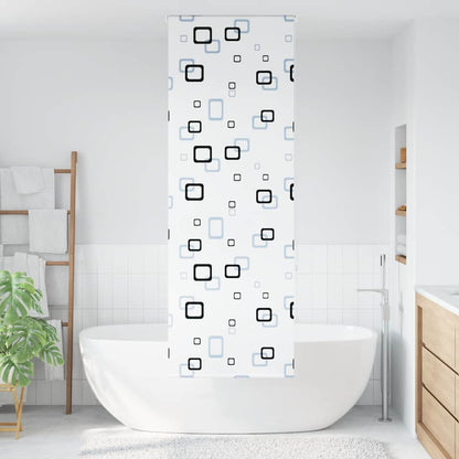 Tenda a Rullo Doccia 70x240 cm Larghezza Tessuto 66 cm