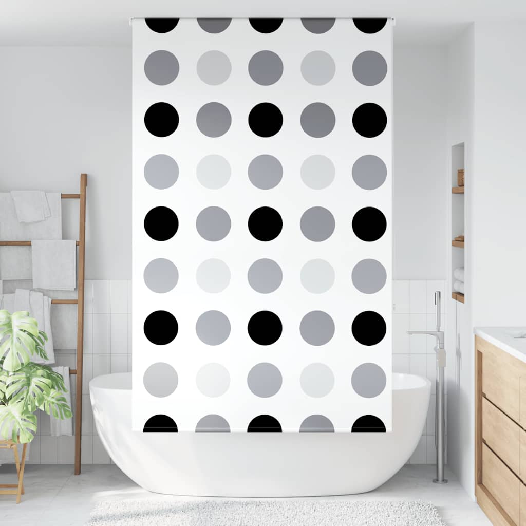 Tenda a Rullo Doccia 140x240 cm Larghezza Tessuto 136 cm