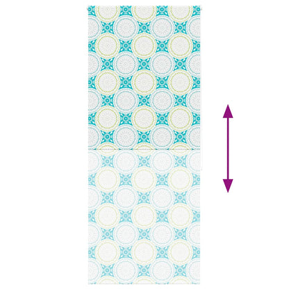 Tenda a Rullo Doccia 110x240 cm Larghezza Tessuto 106 cm