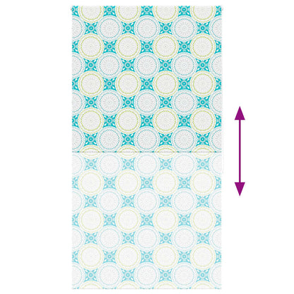 Tenda a Rullo Doccia 130x240 cm Larghezza Tessuto 126 cm