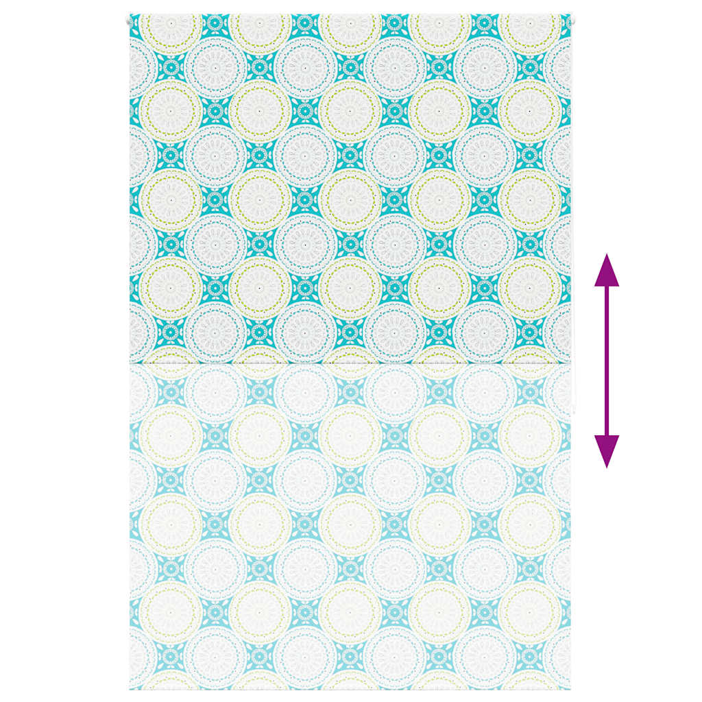 Tenda a Rullo Doccia 150x240 cm Larghezza Tessuto 146 cm