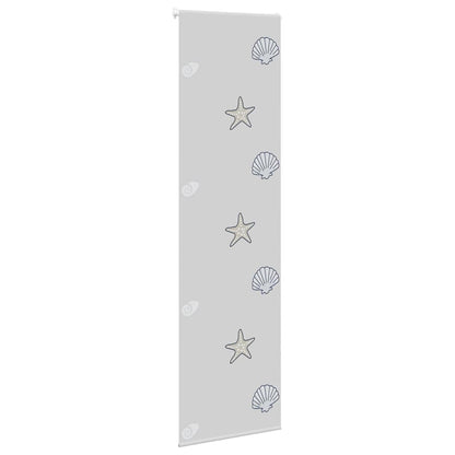 Tenda a Rullo Doccia 80x240 cm Larghezza Tessuto 76 cm