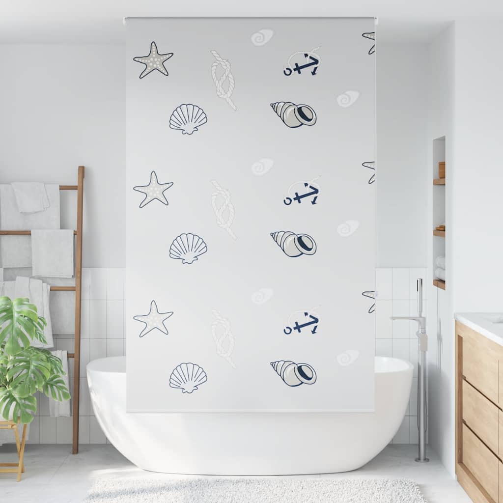 Tenda a Rullo Doccia 120x240 cm Larghezza Tessuto 116 cm