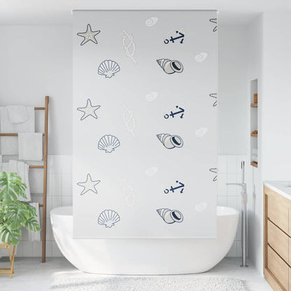 Tenda a Rullo Doccia 120x240 cm Larghezza Tessuto 116 cm