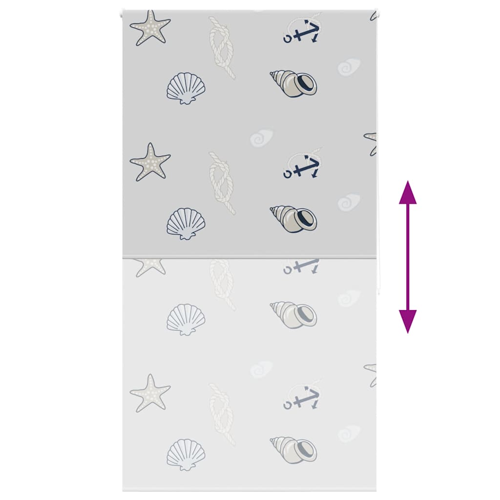 Tenda a Rullo Doccia 130x240 cm Larghezza Tessuto 126 cm