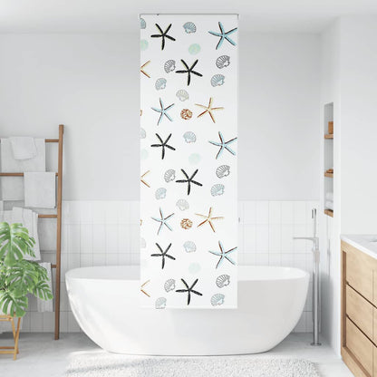 Tenda a Rullo Doccia 70x240 cm Larghezza Tessuto 66 cm