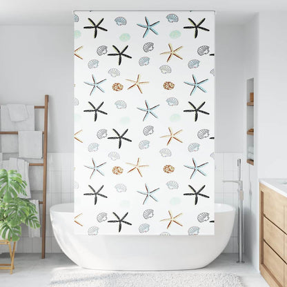 Tenda a Rullo Doccia 140x240 cm Larghezza Tessuto 136 cm