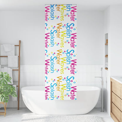 Tenda a Rullo Doccia 70x240 cm Larghezza Tessuto 66 cm